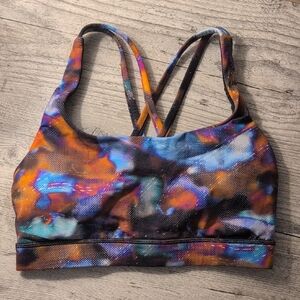 lululemon athletica Vibrant Multicolor Sports Bra